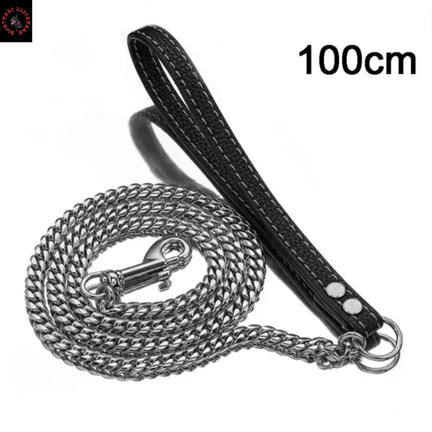 Luxury Leash Cuban With Leather Handles